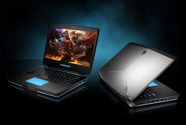 The Alienware 14 gaming laptop.
