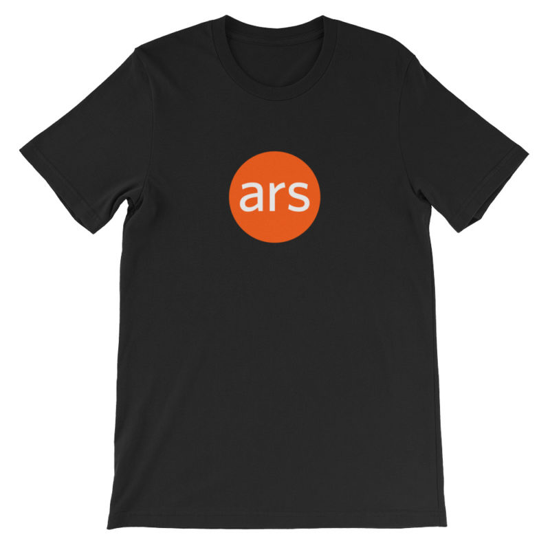 Short-Sleeve Unisex Ars Logo T-Shirt