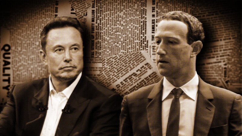 Musk versus Zuckerberg in a cage match? Probably not.